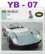 Yb07 autokaart brabham bt8 ( 1964 ), Ophalen of Verzenden, Zo goed als nieuw, Auto's