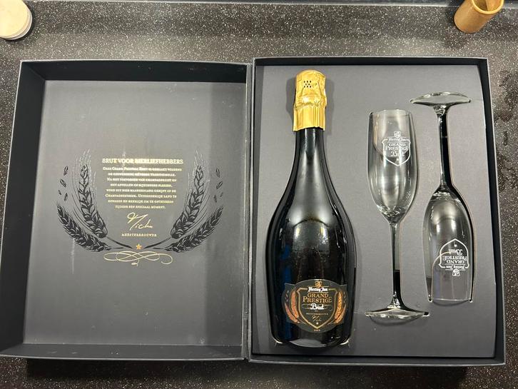 Hertog Jan Grand Prestige BRUT, Verzamelen, Wijnen, Zo goed als nieuw, Champagne, Frankrijk, Ophalen of Verzenden