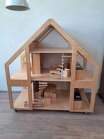 Liliane poppenvilla, zeer groot gemeubileerd  poppenhuis, Ophalen, Gebruikt, Poppenhuis