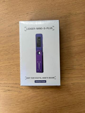 SEALED Ledger Nano S Plus Crypto Wallet beschikbaar voor biedingen