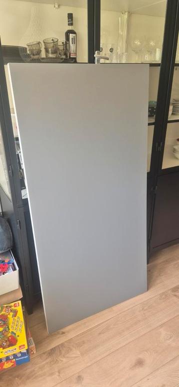 Ikea bureau Linnmon 150x75 cm grijs
