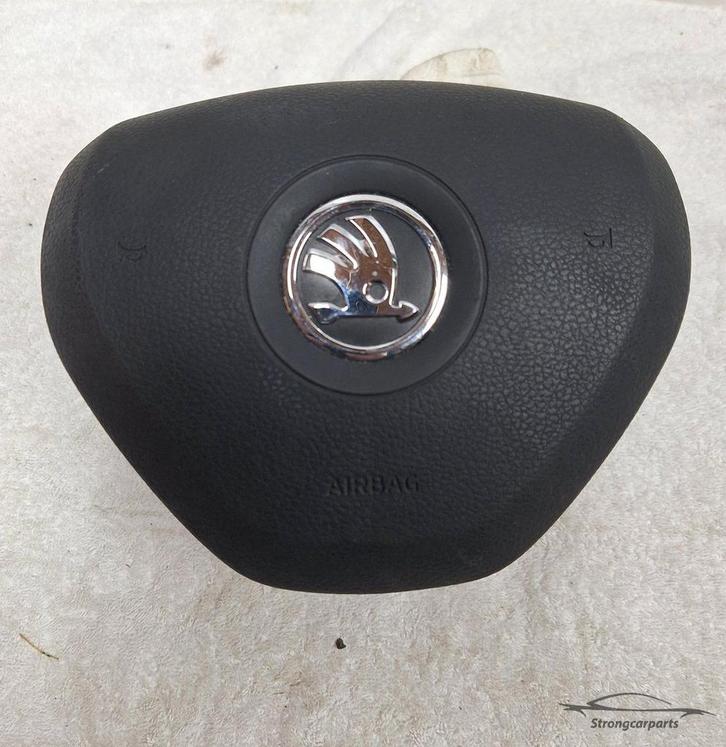 Stuur Airbag Skoda 6V0880201A Octavia Kodiaq Fabia III, Auto-onderdelen, Dashboard en Schakelaars, Skoda, Gebruikt, Ophalen of Verzenden