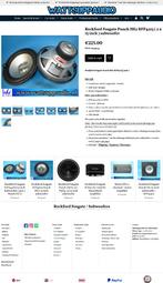 Rockford Fosgate Punch HE2 RFP4215 ( 2 x 15 inch ) subwoofer, Gebruikt, Audio Design, Am Breilingsweg 3, 76709 Kronau, Duitsland