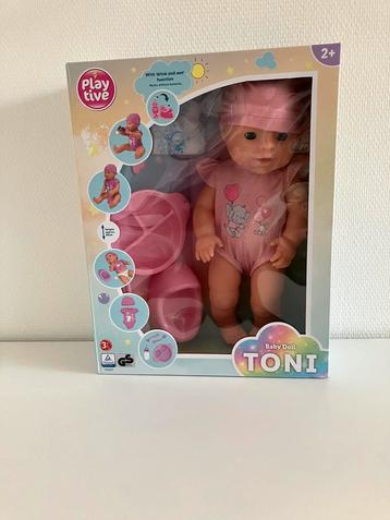Nieuw pop in doos 40 cm beschikbaar voor biedingen