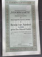 Aandeel Bouwmaatschappij Voorwaarts Assen 1916, Verzenden, Voor 1920, Aandeel
