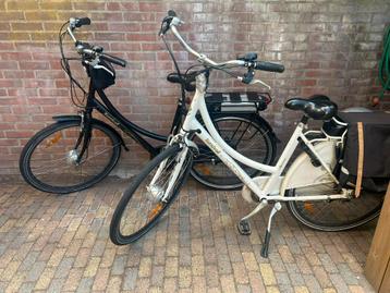 Twee elektrische opknap fietsen te koop. beschikbaar voor biedingen