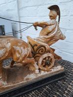 Beeld Romeinse Strijdwagen, Ophalen