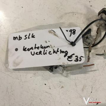 Mercedes SLK 1998 Kentekenverlichting beschikbaar voor biedingen