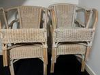 Rotan stoelen, Ophalen, Gebruikt, Wit, Jaren 80