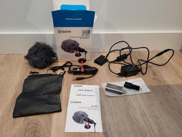 Boya BY-MM1 + HDMI Video Capture voor Streamen beschikbaar voor biedingen