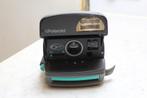 Vintage Polaroid 600 Zwart / Teal, Audio, Tv en Foto, Fotocamera's Analoog, Polaroid, Gebruikt, Ophalen of Verzenden, Polaroid