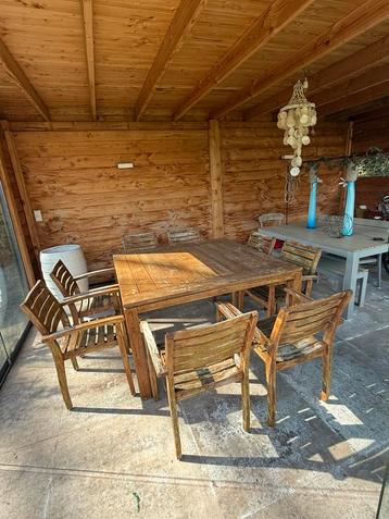 Sensa teakhouten tuinset met 8 Life stoelen  beschikbaar voor biedingen