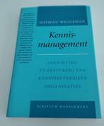 Mathieu Weggeman – Kennismanagement, Boeken, Ophalen of Verzenden, Zo goed als nieuw, Management