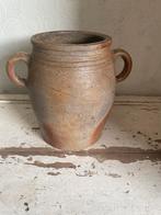Mooie oude gres pot /confit pot, Antiek en Kunst, Ophalen of Verzenden