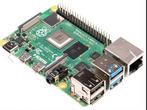 Raspberry Pi 4 Model B 4GB + Behuizing + adapter, Ophalen of Verzenden, Zo goed als nieuw