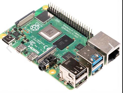 Raspberry Pi 4 Model B 4GB + Behuizing + adapter, Computers en Software, Overige Computers en Software, Zo goed als nieuw, Ophalen of Verzenden