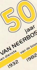 Sticker bouw van Neerbos 50 jaar, Verzenden, Zo goed als nieuw, Bedrijf of Vereniging