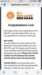 NN cpc 5km startbewijs, Eén persoon, Overige soorten