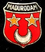 Madurodam broche- rood emaille, Speldje of Pin, Stad of Land, Zo goed als nieuw, Verzenden