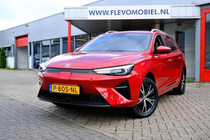 MG MG5 Electric Standard Range Luxury 50 kWh Aut. Leder|Cam|, Auto's, MG, Bedrijf, Te koop, MG5, 360° camera, ABS, Adaptive Cruise Control
