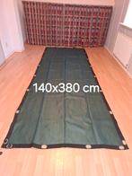 Schaduw  winddoek zonwering met  zeilogen en patentbeugels, Gebruikt, 100 tot 150 cm, Ophalen of Verzenden, 200 cm of meer