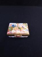 Prachtig emaille doosje, replica, Halcyon Days Enamels, Ophalen of Verzenden, Zo goed als nieuw