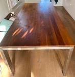 Bert plantagie noten houten tafel, Huis en Inrichting, Tafels | Eettafels, Ophalen, The bridge  bert plantagie, 200 cm of meer