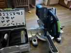 Festool Kapex accu afkortzaag met accu's en lader, Doe-het-zelf en Verbouw, Ophalen, Zo goed als nieuw, Afkortzaag, 30 tot 70 mm