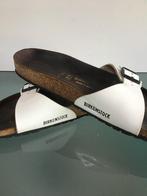 GRATIS VERZENDEN | BIRKENSTOCK Madrid lak witte slippers 41, Kleding | Dames, Schoenen, Slippers, Verzenden, Wit, Zo goed als nieuw