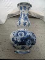 Porselein Vaas Delfts Blauw Handgeschilderd ( nr 200), Ophalen of Verzenden