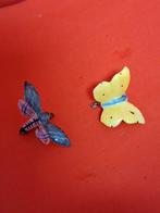 Setje oude vlinder speldjes. 4 cm., Ophalen of Verzenden, Gebruikt, Overige onderwerpen