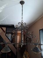 Landelijke, stoere, sobere  hanglamp., Ophalen of Verzenden, Zo goed als nieuw, 75 cm of meer