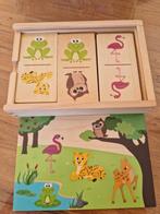 Dieren domino, Ophalen of Verzenden, 10 tot 50 stukjes, Zo goed als nieuw