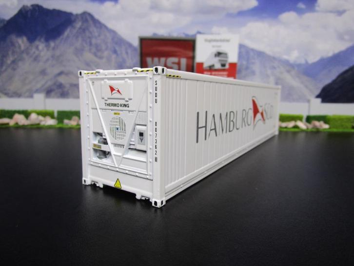 Wsi Premium Line 04-2168, Hamburg Sud 40FT Reefer Container, Hobby en Vrije tijd, Modelauto's | 1:50, Nieuw, Bus of Vrachtwagen