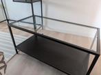 Ikea vittsjo salontafel zwart glas, Huis en Inrichting, Ophalen, Gebruikt, 50 tot 100 cm, 50 tot 100 cm
