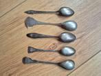 Thee lepeltjes   5 stuks  oud, Antiek en Kunst, Ophalen of Verzenden