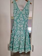 Gelegenheids jurk, merk Hunza, Kleding | Dames, Ophalen of Verzenden, Zo goed als nieuw, Maat 38/40 (M), Wit