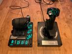HOTAS logitech x56, Computers en Software, Joysticks, Ophalen of Verzenden, Gebruikt