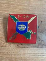 Reünie Embleem 5-10 Regiment Infanterie, Embleem of Badge, Nederland, Ophalen of Verzenden, Landmacht