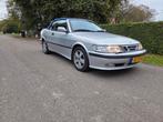 Saab 9-3 2.0 T Cabrio AUT 2002 Grijs LPG, Auto's, Saab, 74 €/maand, 4 cilinders, Cabriolet, 4 stoelen