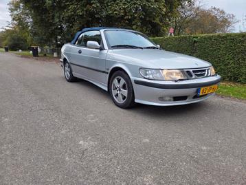 Saab 9-3 2.0 T Cabrio AUT 2002 Grijs LPG beschikbaar voor biedingen