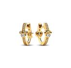 Disney Mickey-Mini Oorbellen | 925 Zilver Verguld, Verzenden, Nieuw, NoahHernandez@waveecrest.com, Goud