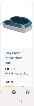 Opblaasbare bank, Caravans en Kamperen, Ophalen