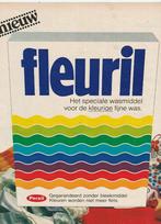 Retro reclame 1969 Fleuril wasmiddel draagkoffer blijft mooi, Verzenden, Overige typen