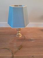 Vintage Tafellamp met Blauwe Kap, Ophalen
