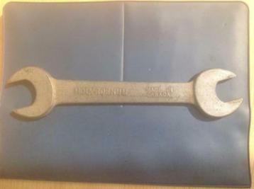 Vintage zeldzame "Dreadnaught" steeksleutel 15/16" - 3/4" beschikbaar voor biedingen