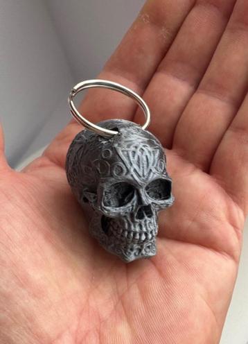 Sleutelhanger schedel GOED3D beschikbaar voor biedingen