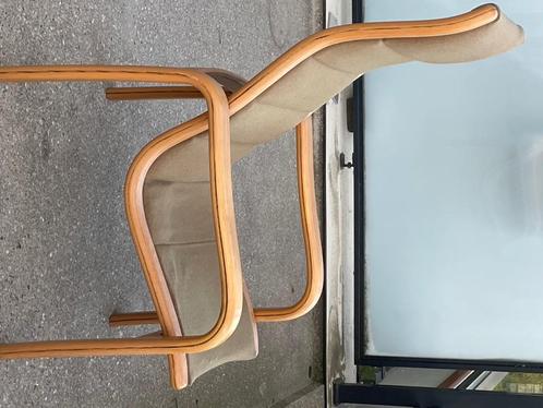 Yngve Ekstrom voor Swedese, Huis en Inrichting, Fauteuils, Gebruikt, Hout, Stof, Minder dan 50 cm, Ophalen