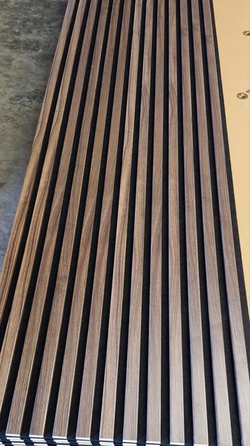 Akoestische wandpanelen latten paneel vilt decor paneel