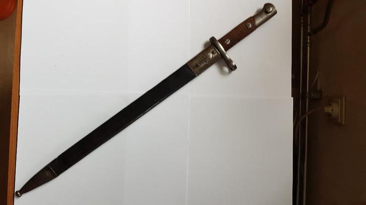 Spanish bayonet Artilleria Fca nacional Toledo., Verzamelen, Militaria | Tweede Wereldoorlog, Landmacht, Mes of Dolk, Overige gebieden